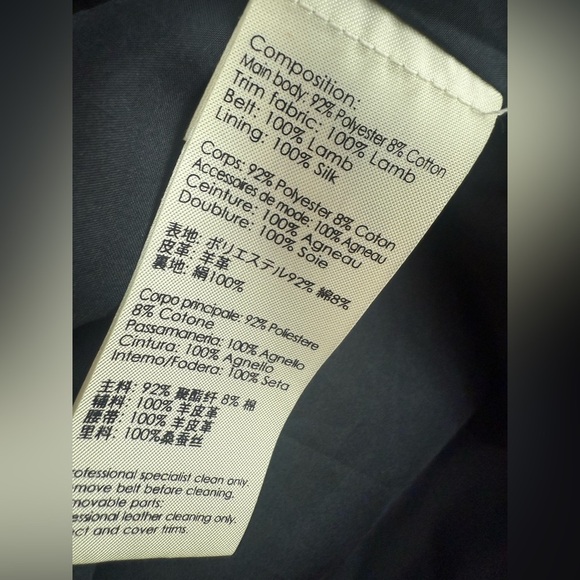 3.1 Phillip Lim Jacquard A Line Dress Black White & Mint Leather Trim Size 6 - Picture 5 of 5